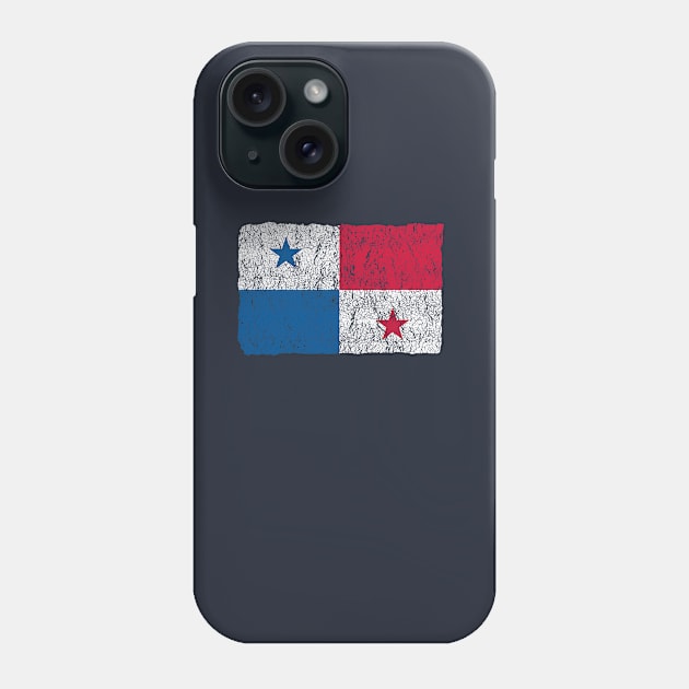 Vintage Panama Flag Phone Case by vladocar