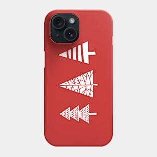 Minimalist Christmas Tree Phone Case