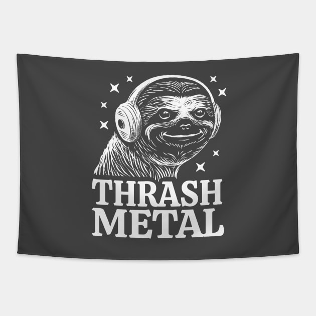 Funny Heavy thrash Metal music lover Tapestry by propellerhead