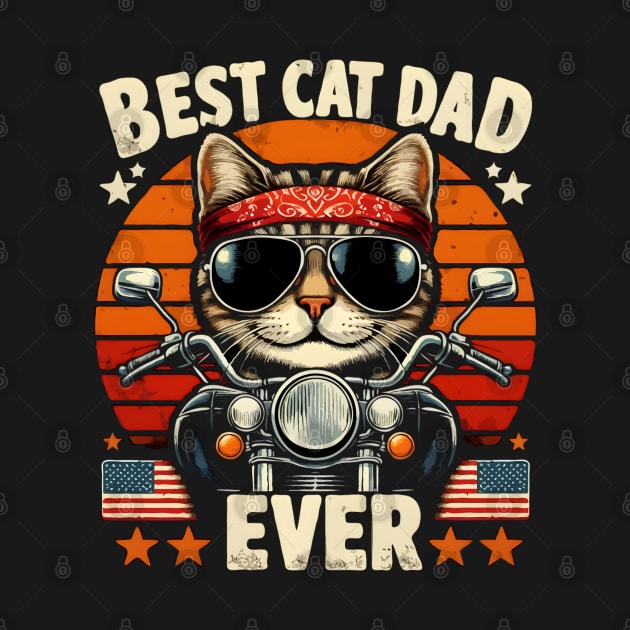 Best Cat Dad Ever Cat Lover Gifts Fathers Day by TopTees