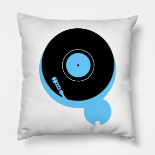 Pop Art Minimalist Record Player Pillow