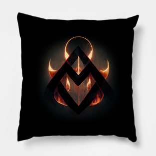 Burning Symbol Pillow