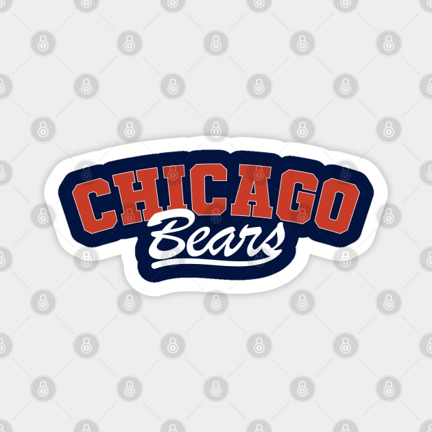 Chicago Bears Magnet by Nagorniak