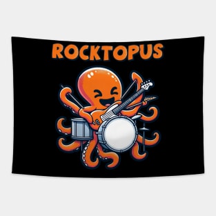 Octopus rock star Tapestry