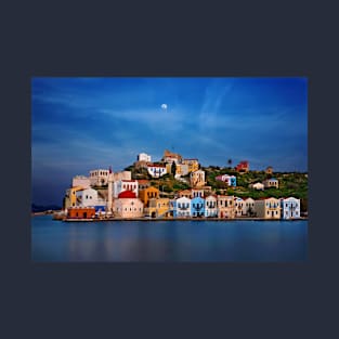 Night falling in Kastelorizo T-Shirt