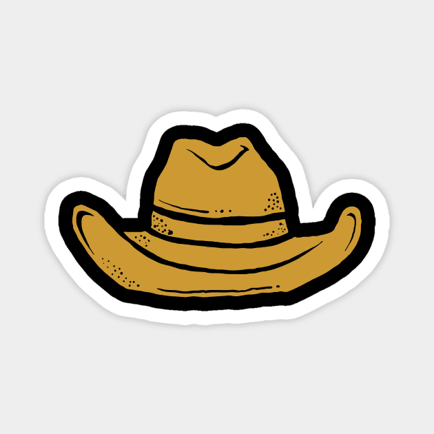 cowboy hat Magnet by ramadanlovers