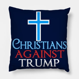 Christians Against Trump Pillow