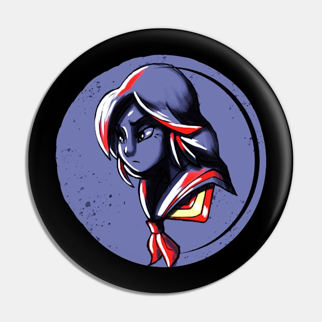 Ryuko Pin by BaconBabyArt