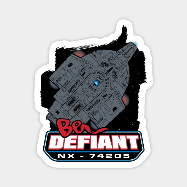 Be Defiant Magnet by mikerozon