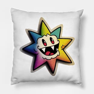 Cartoon colourful star Pillow