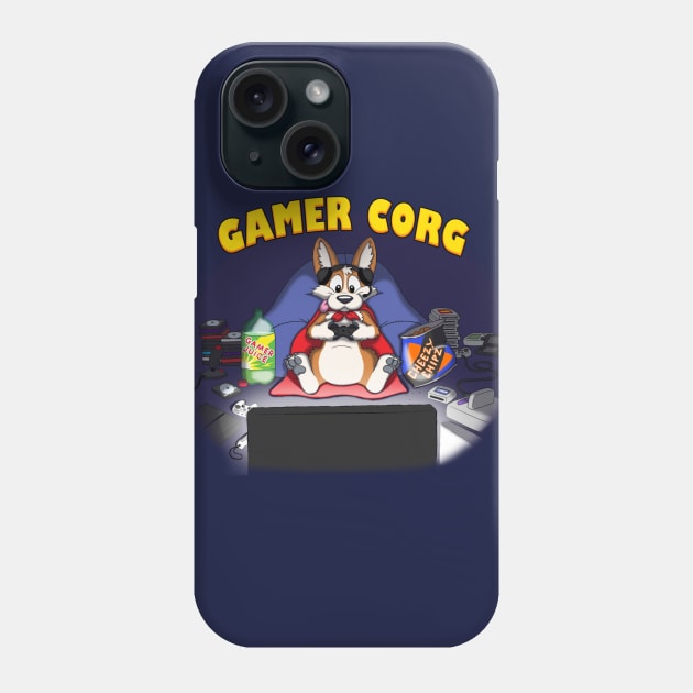 Gamer Corg Phone Case by ProfessorThorgi