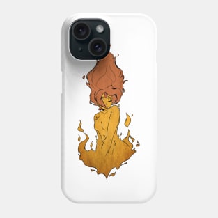 Flame princess Phone Case