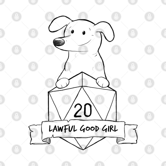 Lawful Good Girl by DnDoggos