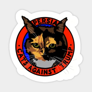 CATS AGAINST TRUMP - PERSIA Magnet