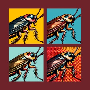 Pop Cockroach Art - Cool Insect T-Shirt