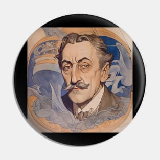 John Barrymore drawing Pin