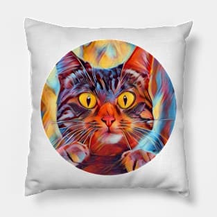 Delicate mycat, revolution for cats Pillow