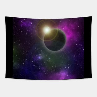 Unique Space Odyssey T-Shirt - Pink Tapestry