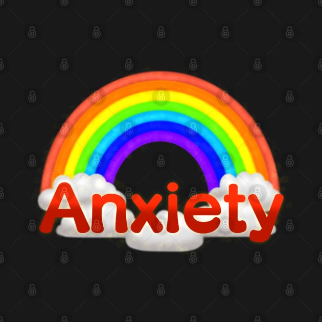Anxiety Rainbow by TheQueerPotato