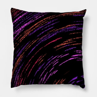 Strokes of Magical Geometric Shapes Pillow