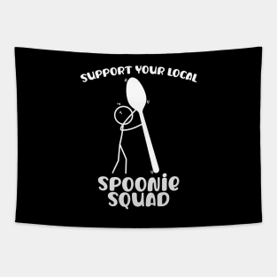 Support Your Local Spoonie Squad Tapestry