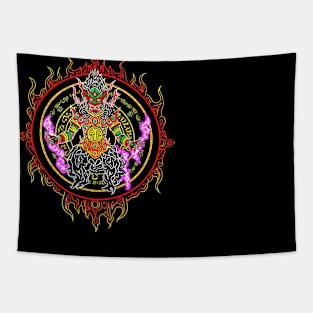 South East Asian Style Magic Talisman Tapestry