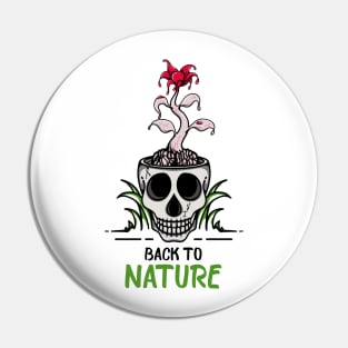 Back to nature Pin