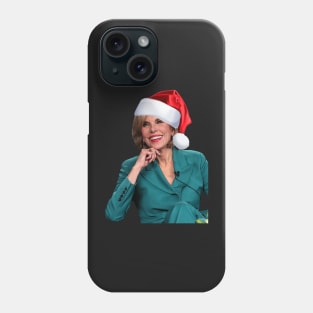 Christmas Christine Baranski Phone Case