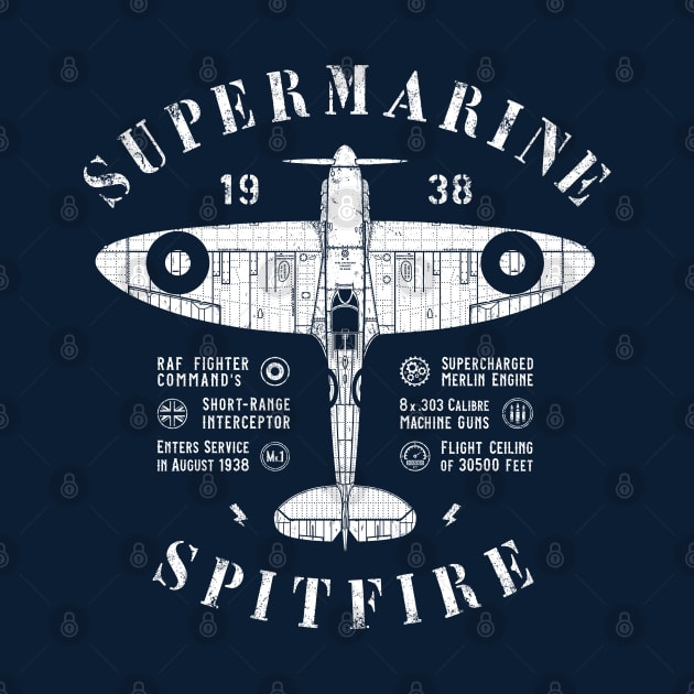 Supermarine Spitfire by 909 Apparel