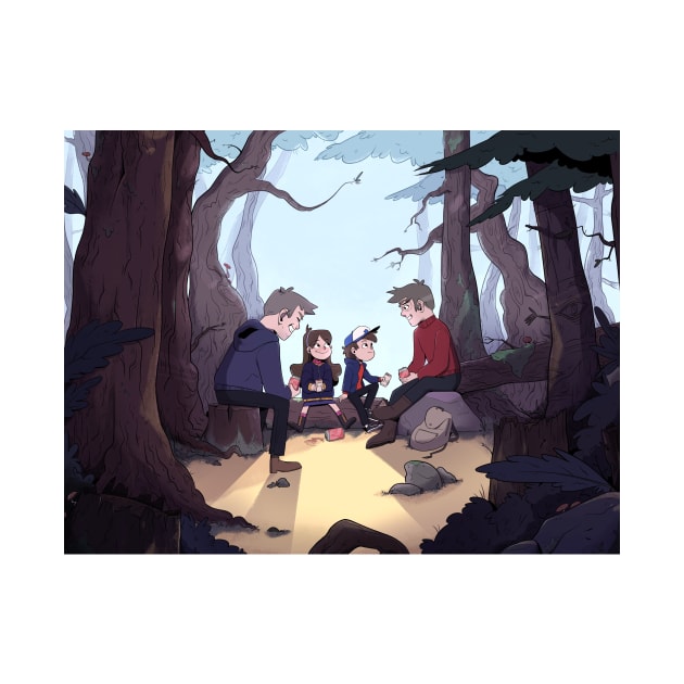 Gravity Falls by LanxiArts