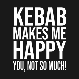 Kebab Grilled Kebabs Skewer Up Delicious Marinated Meat and Veggies  Merch For Men Women Kids Food Lovers For Birthday And Christmas T-Shirt