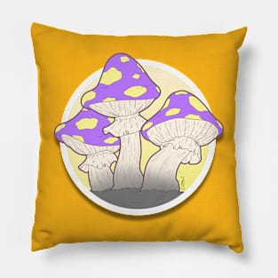 A Few Proud Mushrooms (NonBinary) Pillow