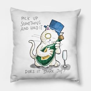 Dapper Cat - Spark joy Pillow