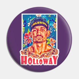 Max Holloway Hawaiian Style Pin