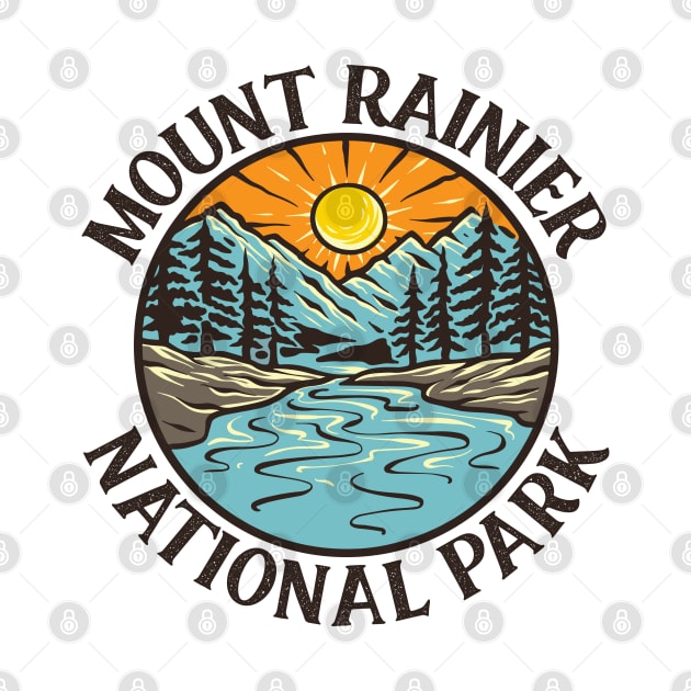 Mount Rainier National Park by happysquatch