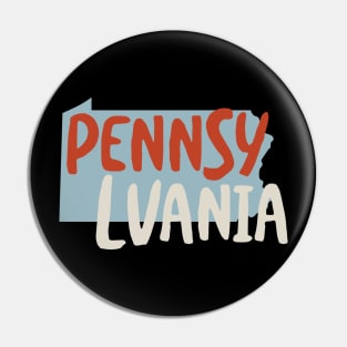 State of Pennsylvania Pin