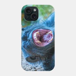 Chimpanzee laugh Phone Case