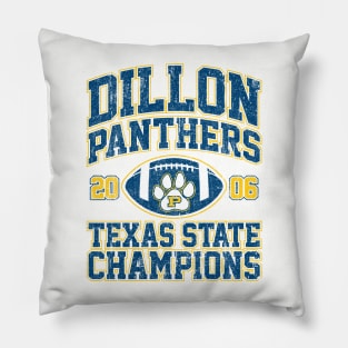 Dillon Panthers Texas State Champions (Variant) Pillow