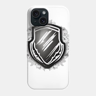 Shield Black Shadow Silhouette Anime Style Collection No. 281 Phone Case