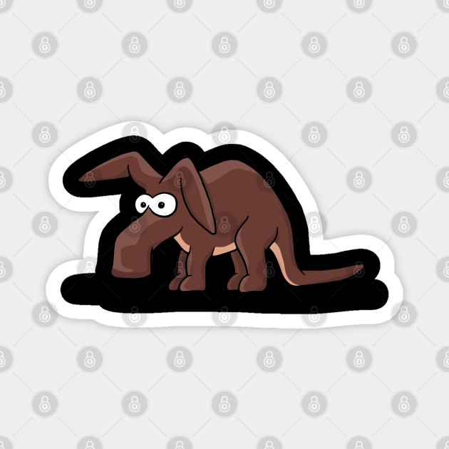Funny Cute Cartoon Aardvark African Ant Bear - Aardvark - Magnet | TeePublic Funny Cute Cartoon Aardvark African Ant Bear - Aardvark - Magnet | TeePublic