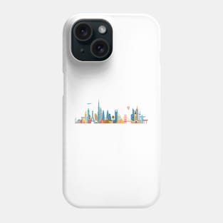 World skyline Phone Case