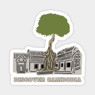 Discover Cambodia Magnet