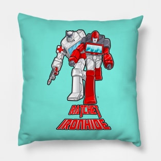 Ratchet And Ironhide Pillow