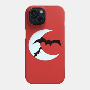 Bat Moon - Halloween Vector Phone Case