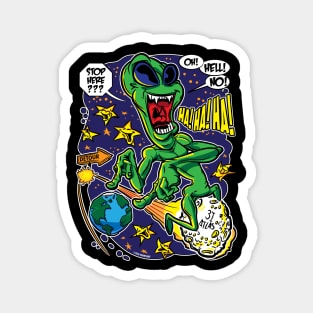 Alien Joyride on 3I/ATLAS – Interstellar Nope Tour Magnet