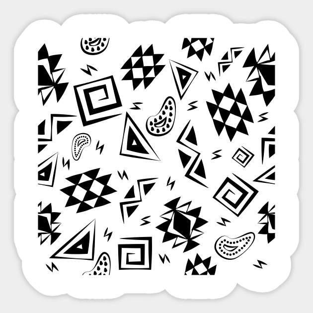 Aztec Tribal Symbol' Sticker