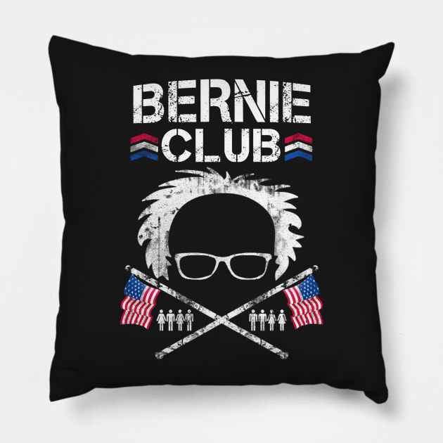 Bernie Club Pillow by DaHumorist