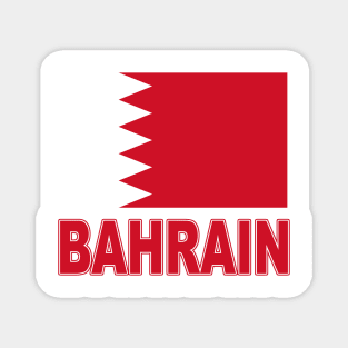 The Pride of Bahrain - National Flag Design Magnet