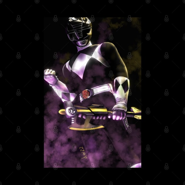 Black Ranger by ArtByVincentVera