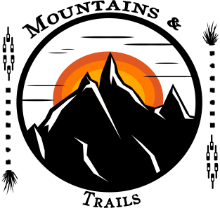 Mountains and Trails Magnet